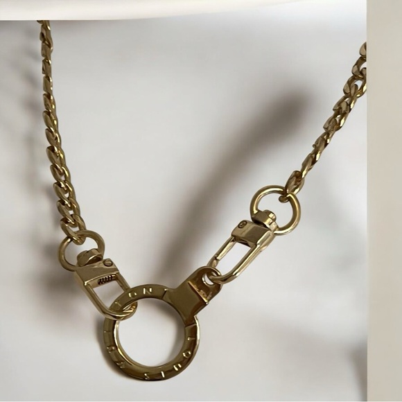 Louis Vuitton Authentic Upcycled LV hardware necklace - Picture 3 of 9